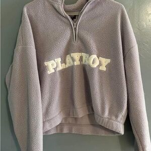 Playboy Women's Gray Sweater